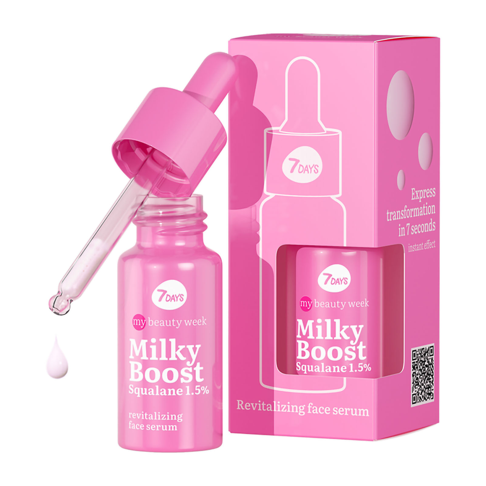 My Beauty Week Siero Viso Milky Boost Squalane Rivitalizzante 20 ml
