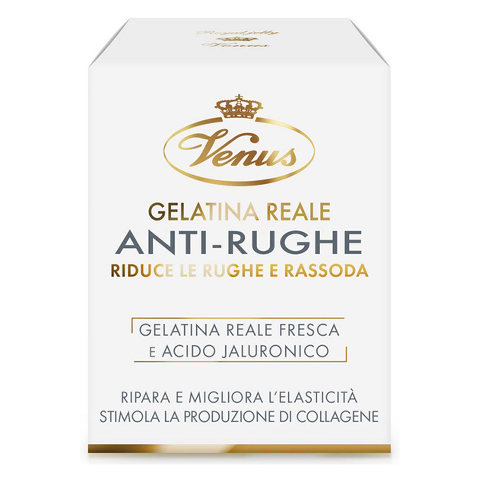 Crema Viso Anti-rughe Gelatina Reale E Acido Ialuronico 50 ml