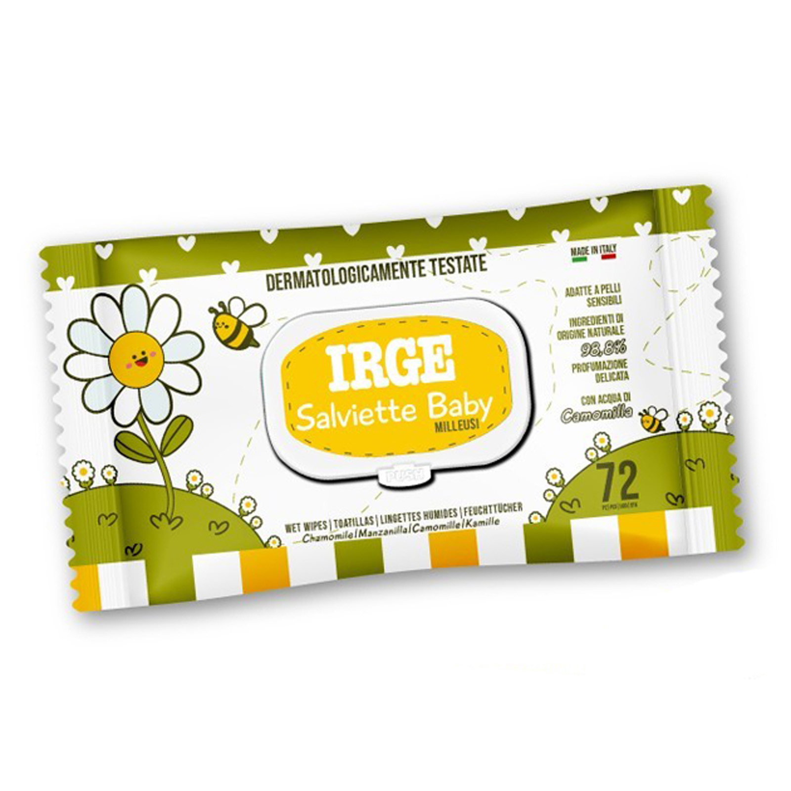 Salviettine 72 Pz Camomilla