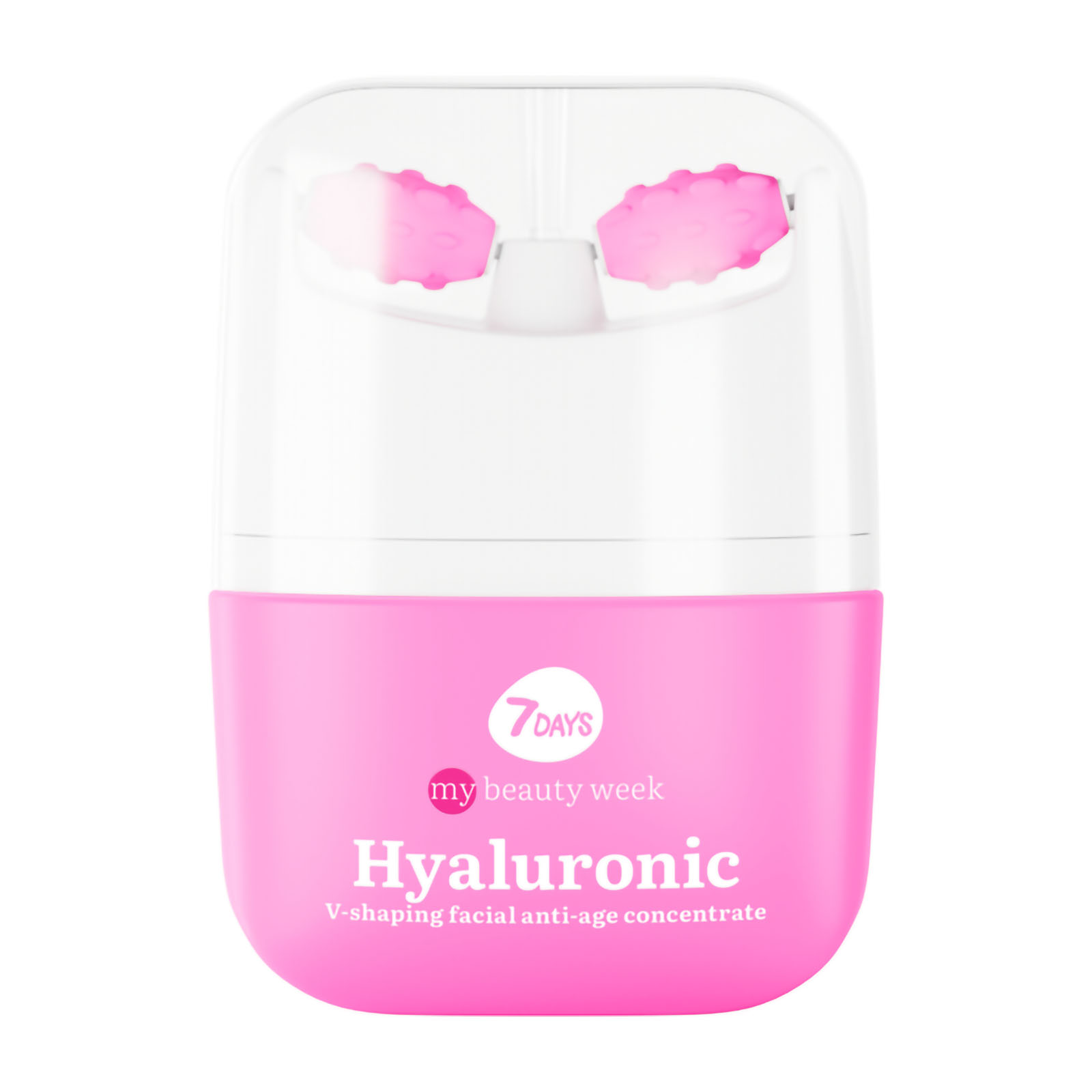 My Beauty Week Crema Viso Hyaluronic Con Massaggiatore Viso V-shaping Hyaluronic Antirughe 40 ml