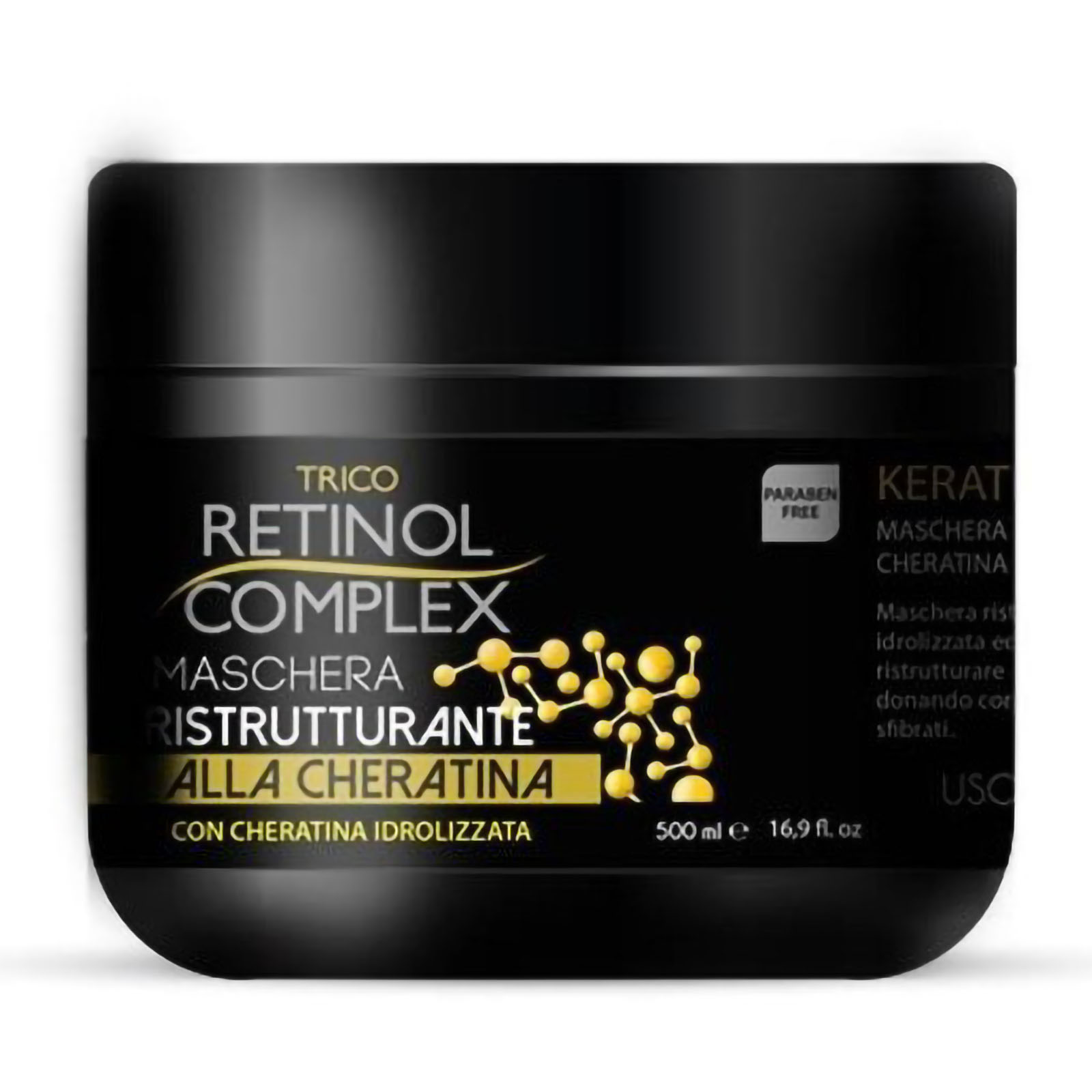 Maschera Ristrutturante Alla Cheratina 500 ml