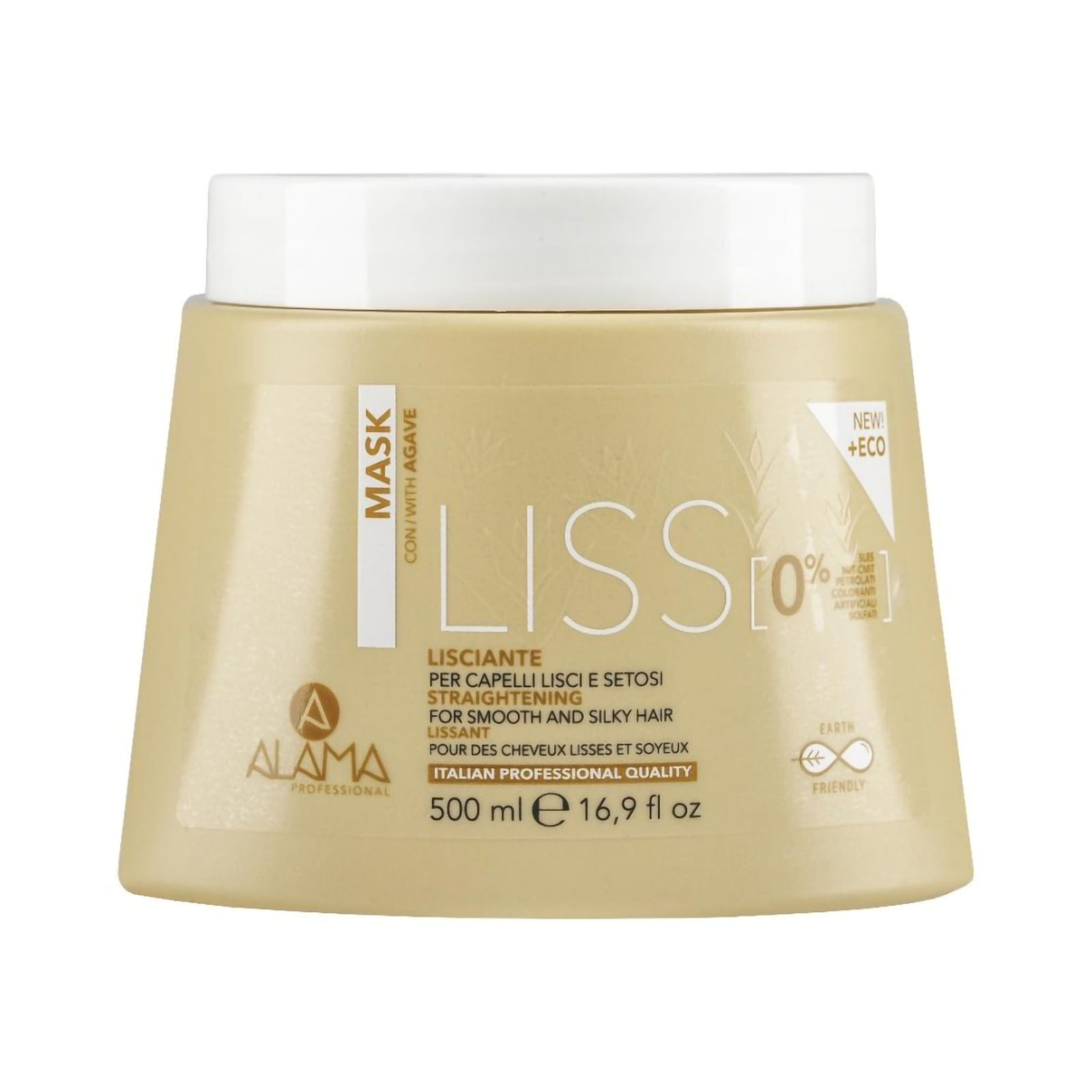 Liss - Maschera Lisciante - Per Capelli Lisci E Setosi 500 ml