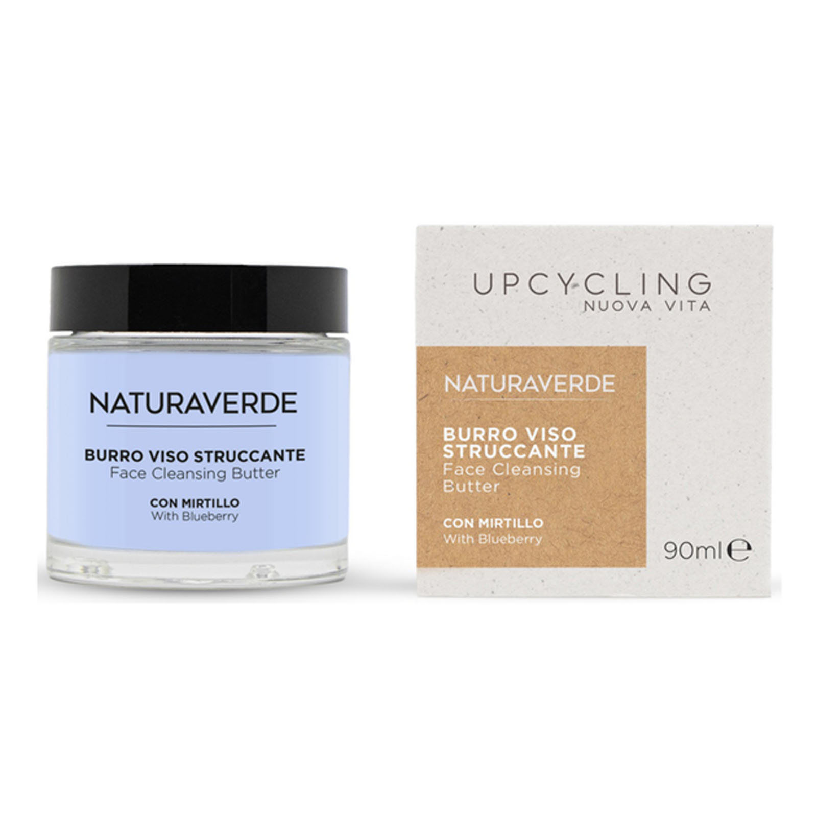 Naturaverde Burro Viso Struccante Con Mirtillo 90 ml