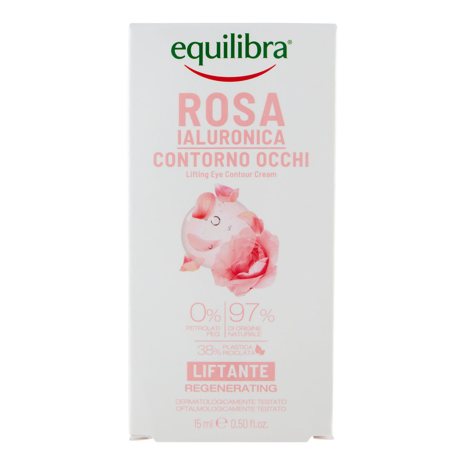Equilibra Rosa Ialuronica Contorno Occhi Liftante 15 ml