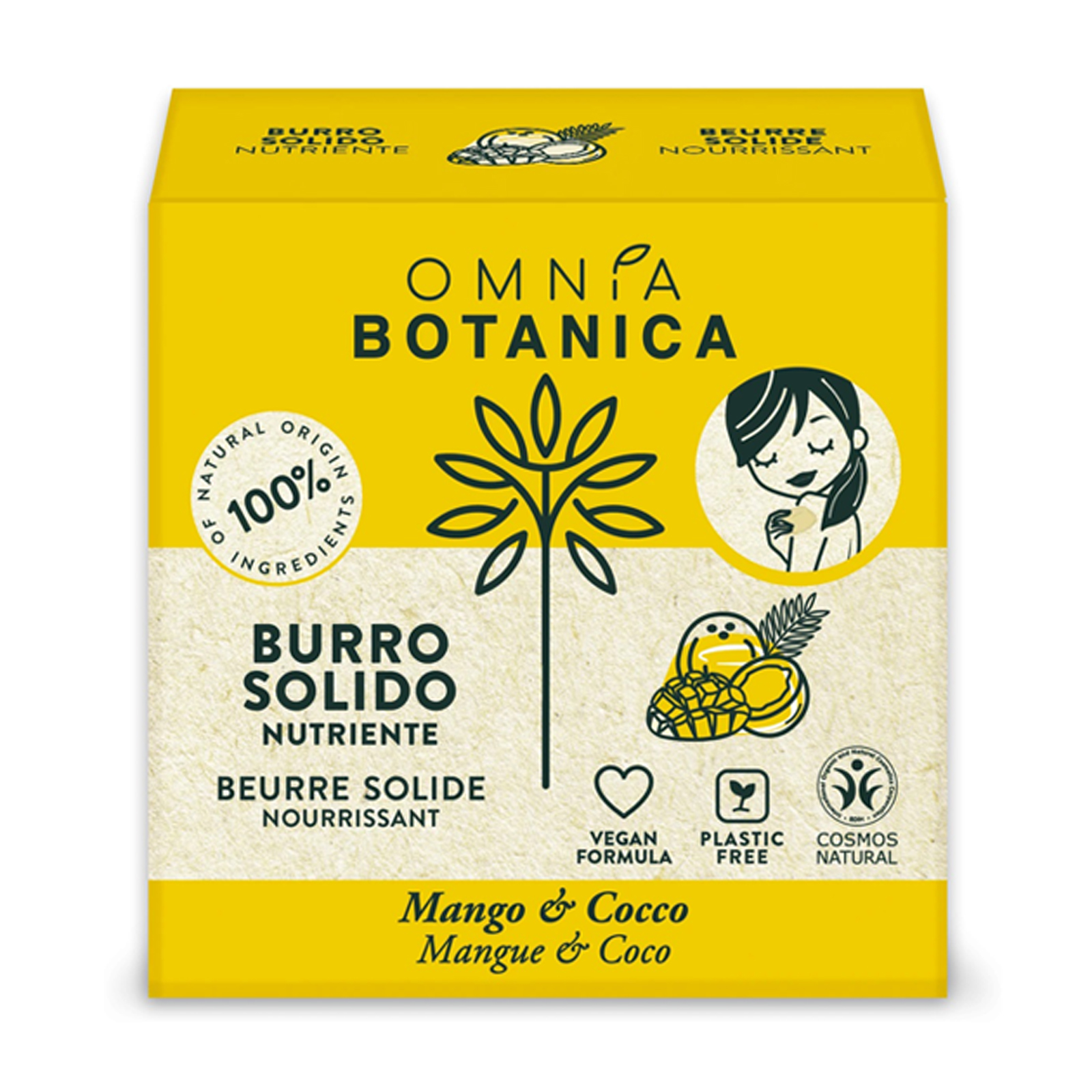 Burro Solido Nutriente Per Il Corpo Mango E Cocco 45 gr