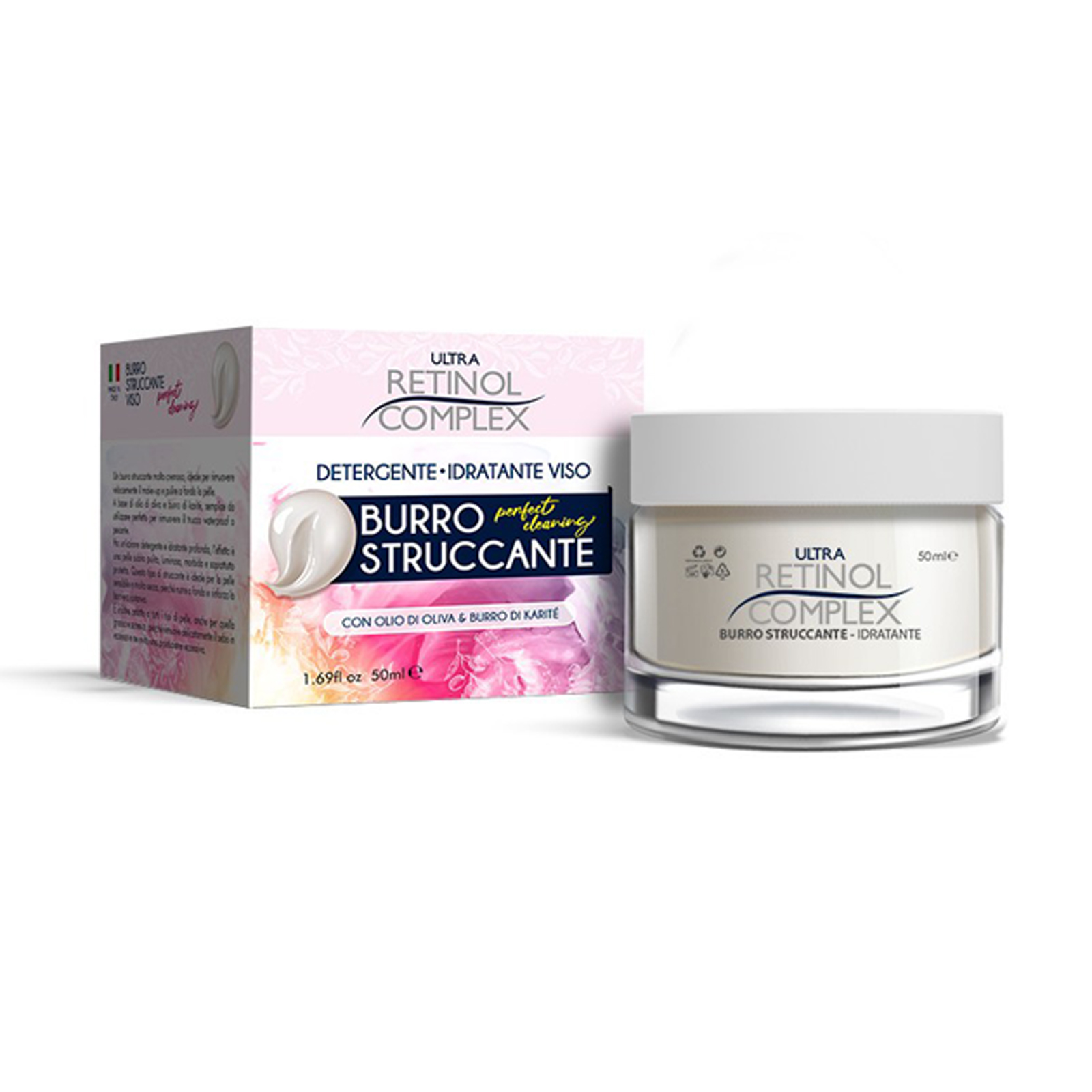 Burro Struccante - Con Olio D'oliva E Burro Di Karité 50 ml