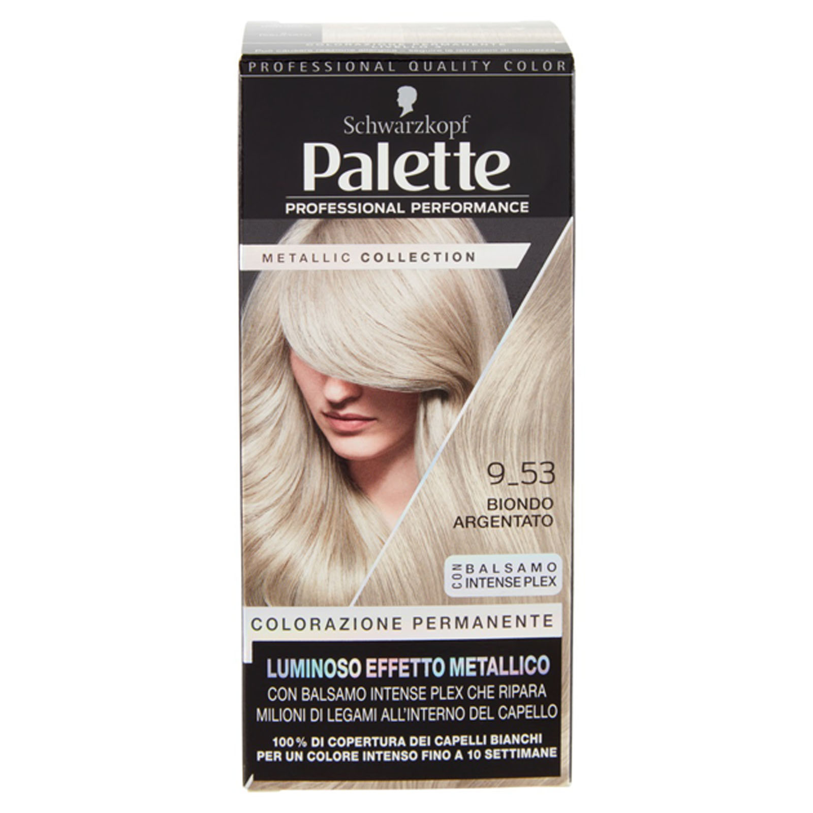 Palette Metallic Collection - Colorazione Permanente 9_53 Biondo Argentato