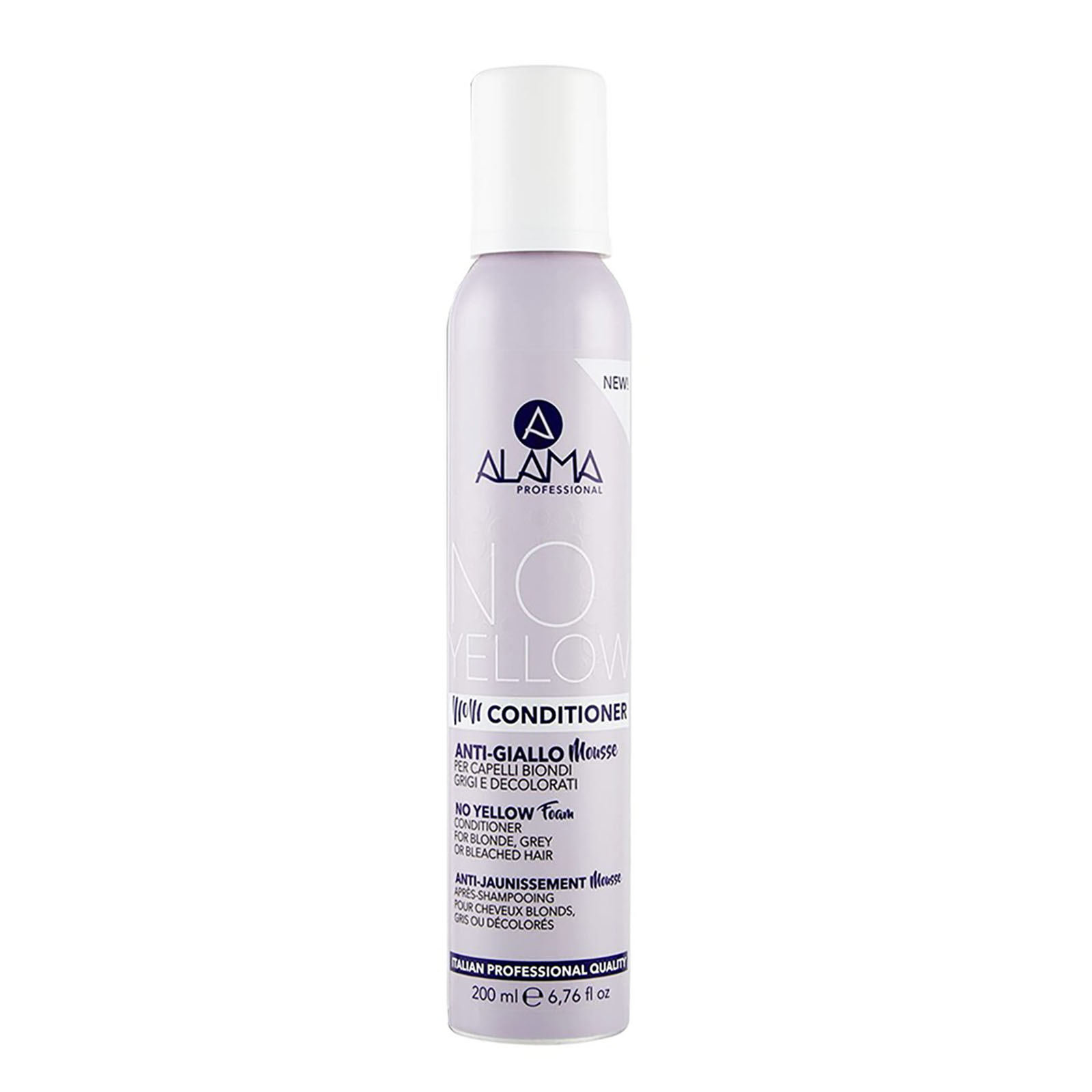 No Yellow Conditioner Antigiallo Capelli Biondi E Decolorati Mousse Spray 200 ml
