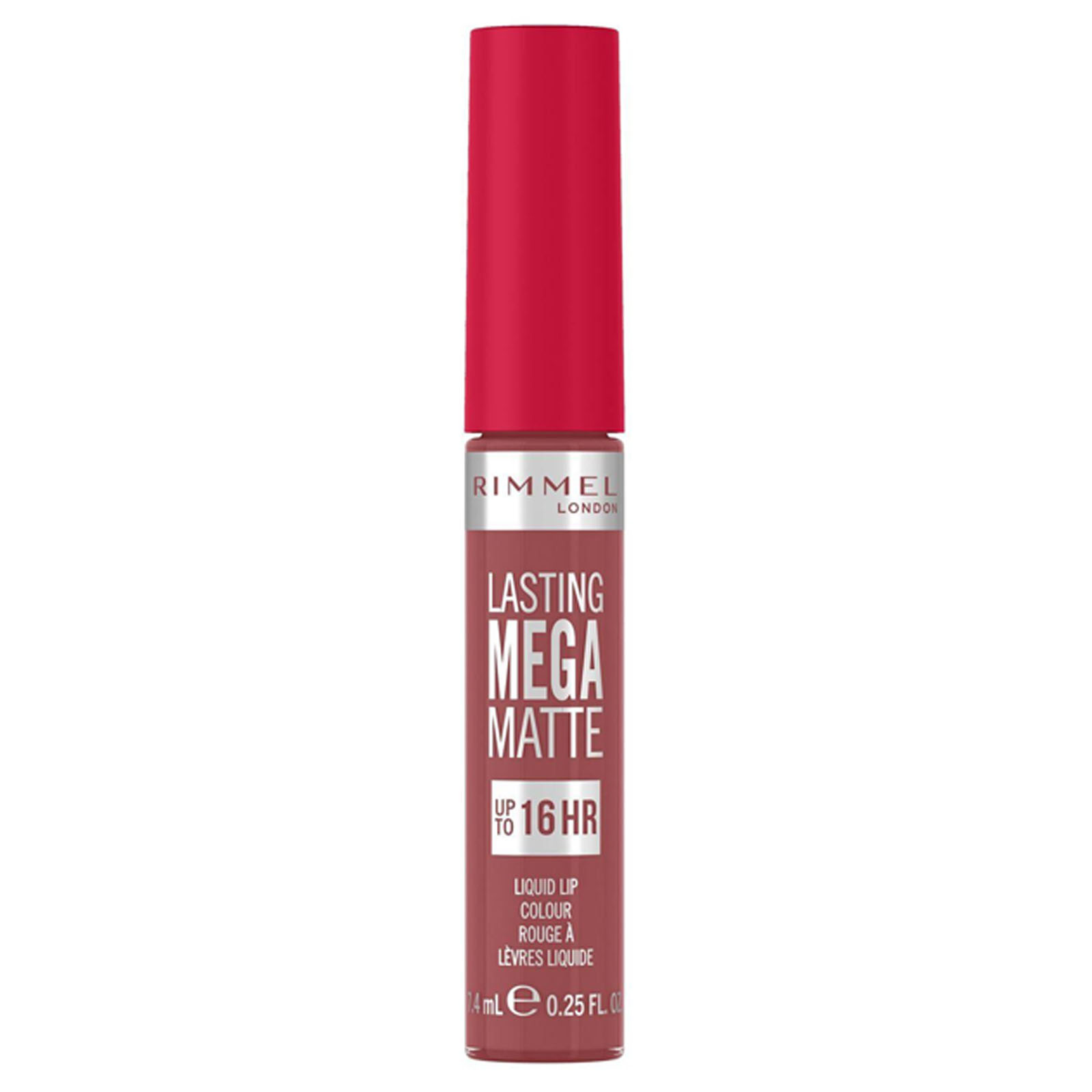 Rimmel Rosetto Liquido Lasting Mega Matte - 7,4 Ml 210 rose
