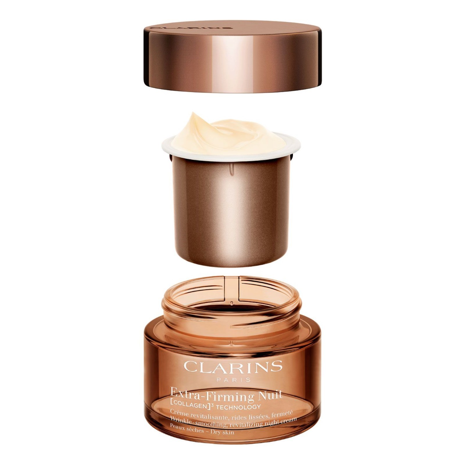 Clarins ExtrA-Firming Night Dry Skin 50ml Refill - Immagine 8