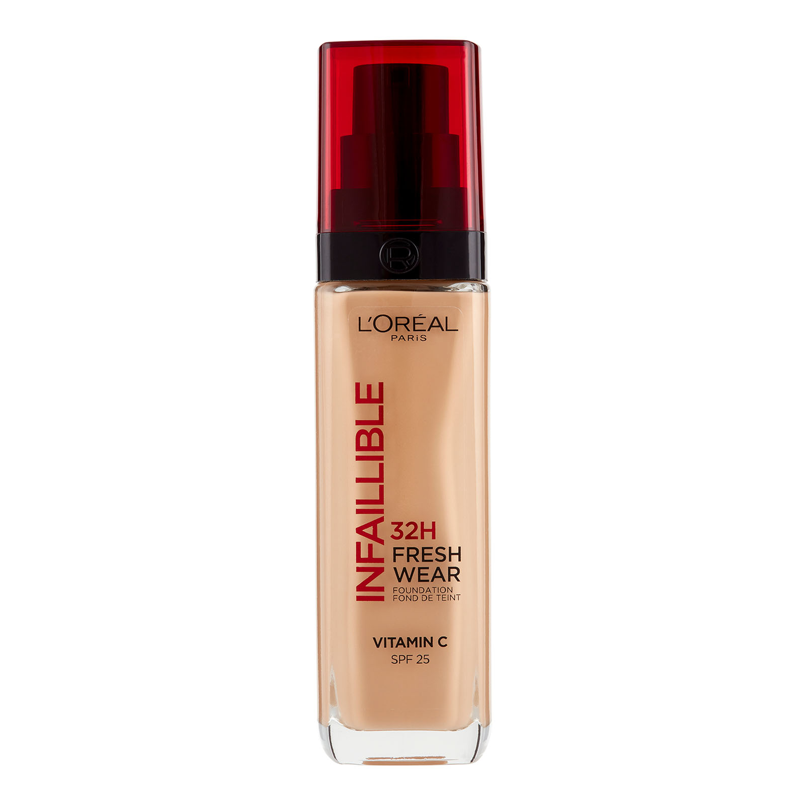 L'oréal paris Infaillible 32h Fresh Wear, Fondotinta Liquido, Protezione Spf25, 30 Ml 200 sable dore