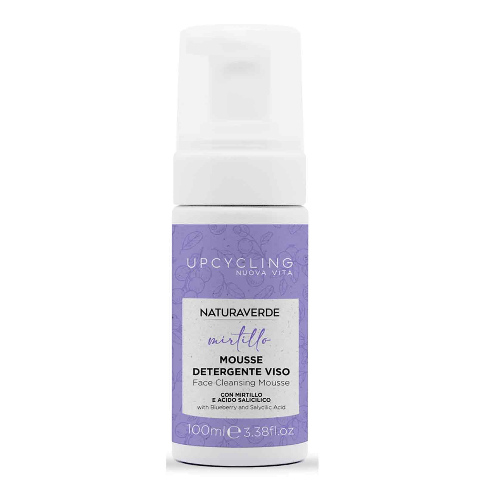 Mousse Detergente Viso Mirtillo