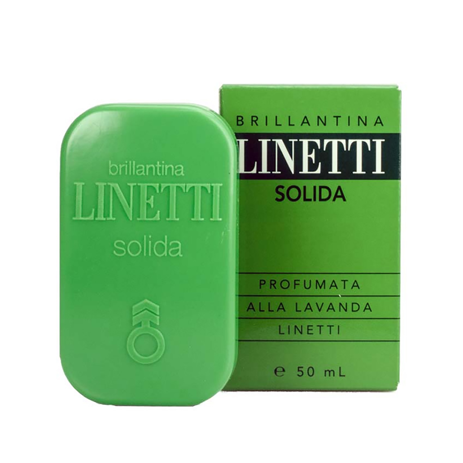 Brillantina Solida Crema Lucidante Per I Capelli Profumata Alla Lavanda 50 ml