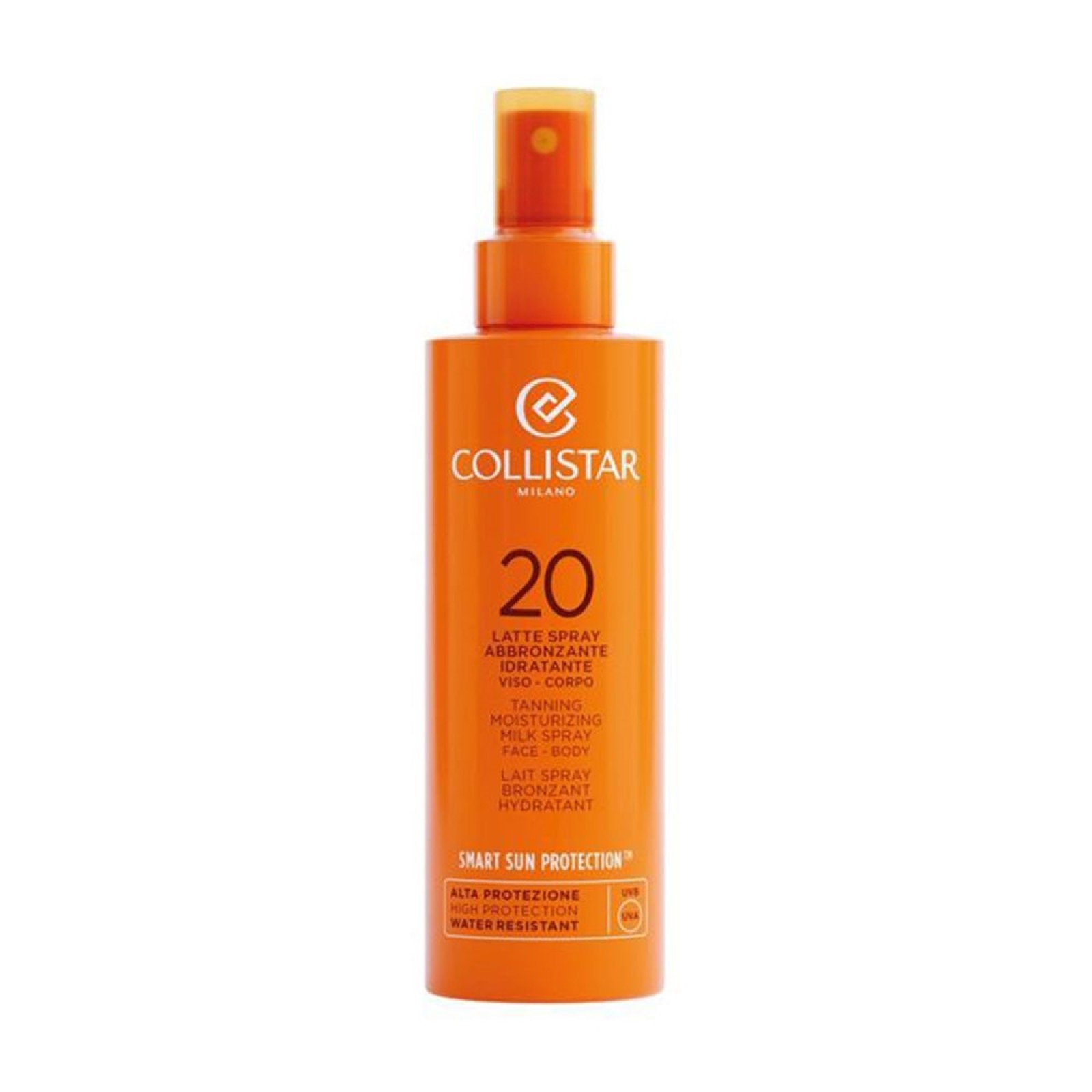 Collistar Latte Spray Abbronzante Idratante Viso - Corpo Spf20 200 ml