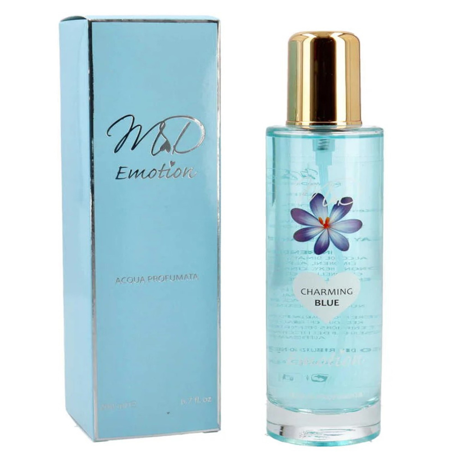 Acqua Profumata Corpo- Emotion Charming Blue 200 ml