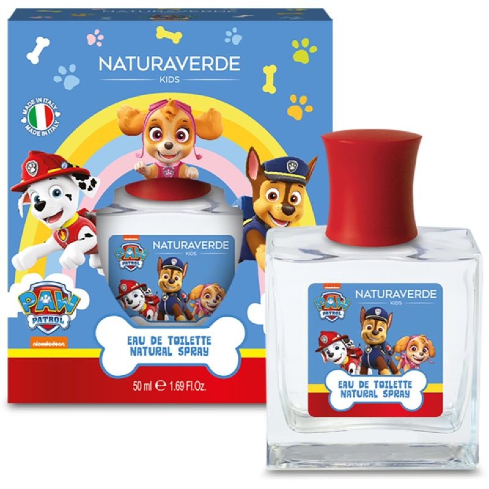 Paw Patrol Eau De Toilette Natural Spray 50 ml
