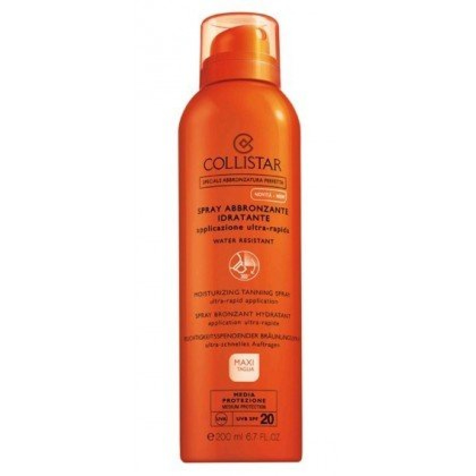 Collistar Spray Abbronzante Idratante Spf 20 200 ml