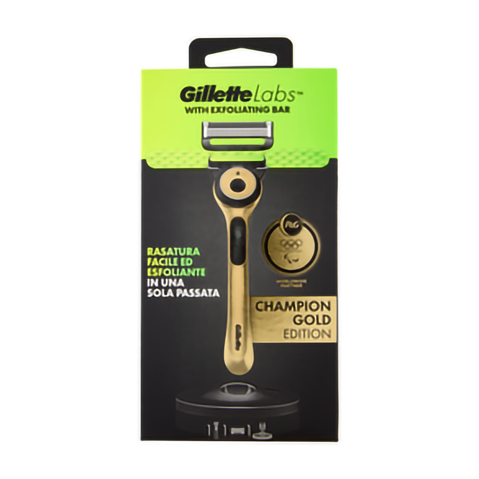 Rasoio Colore Gold 5 Lame 1 Ricarica