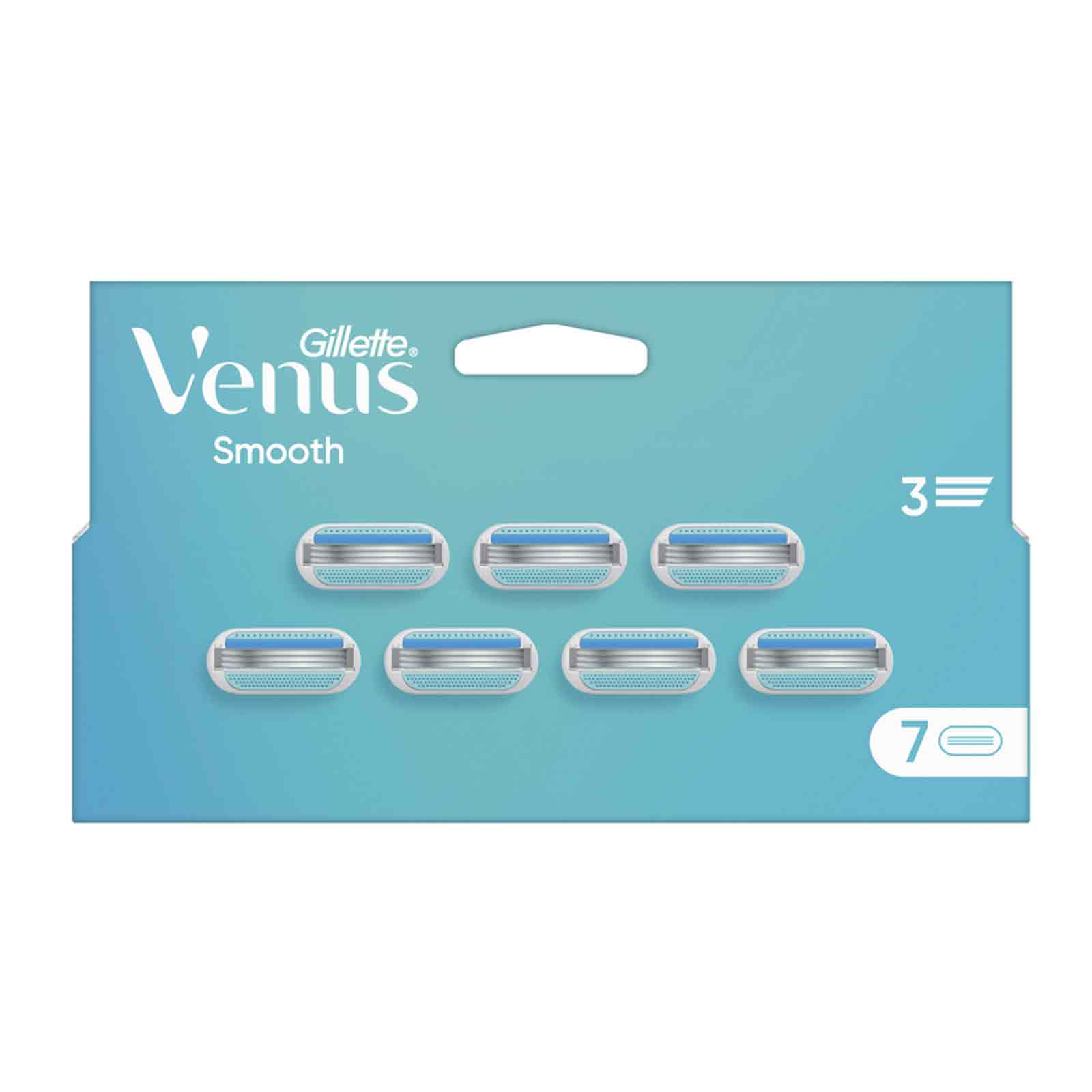 Venus Smooth Ricambi 3 Lame 7 Ricariche