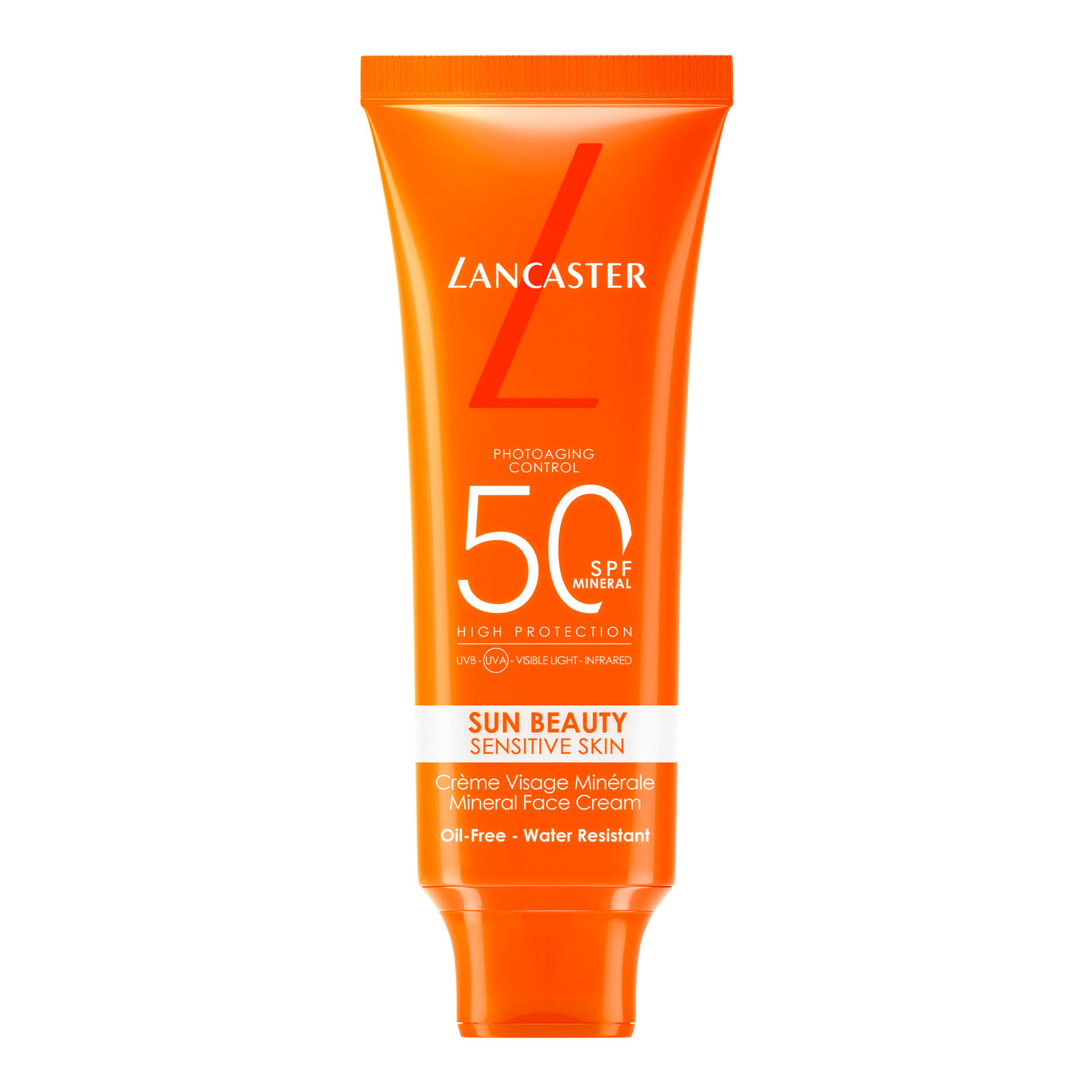 Lancaster Sun Beauty Sensitive Skin Mineral Face Cream Spf 50 50 ml