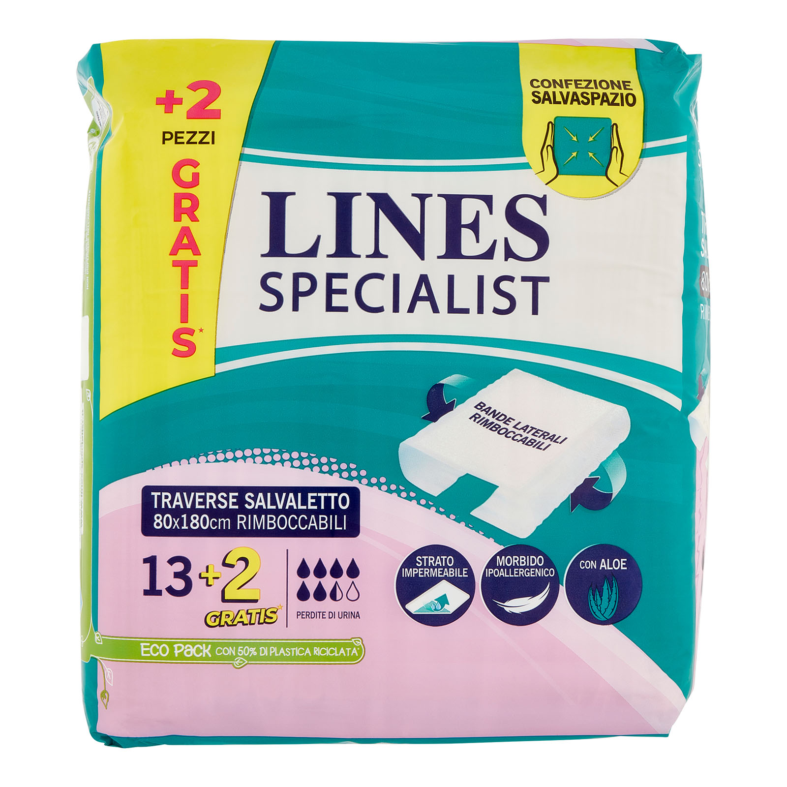 Lines Specialist Traversa Salvaletto Misura Grande 80x180 13+2 Pz