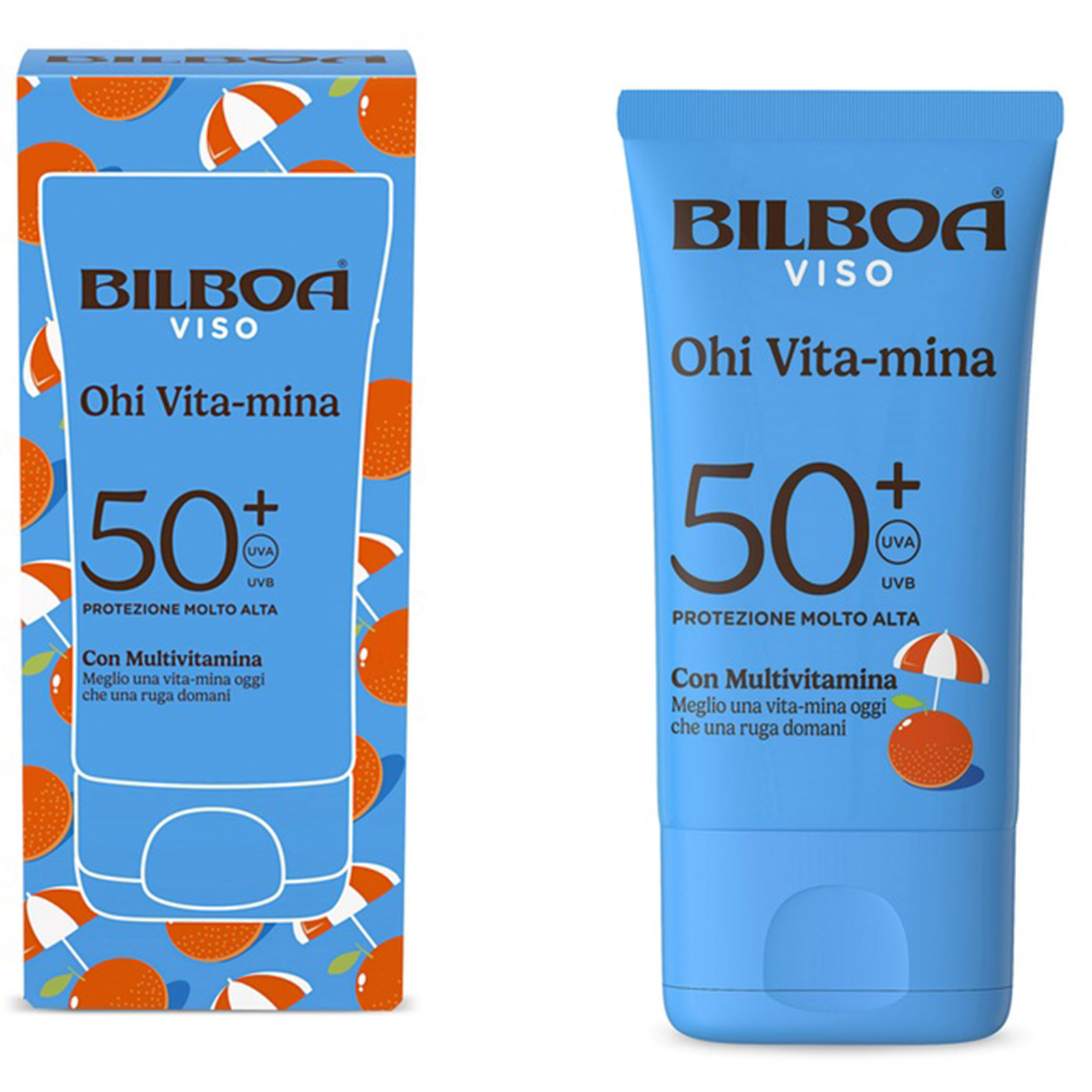 Bilboa Ohi Vita-mina Viso Spf50+ Protezione Molto Alta 40 ml