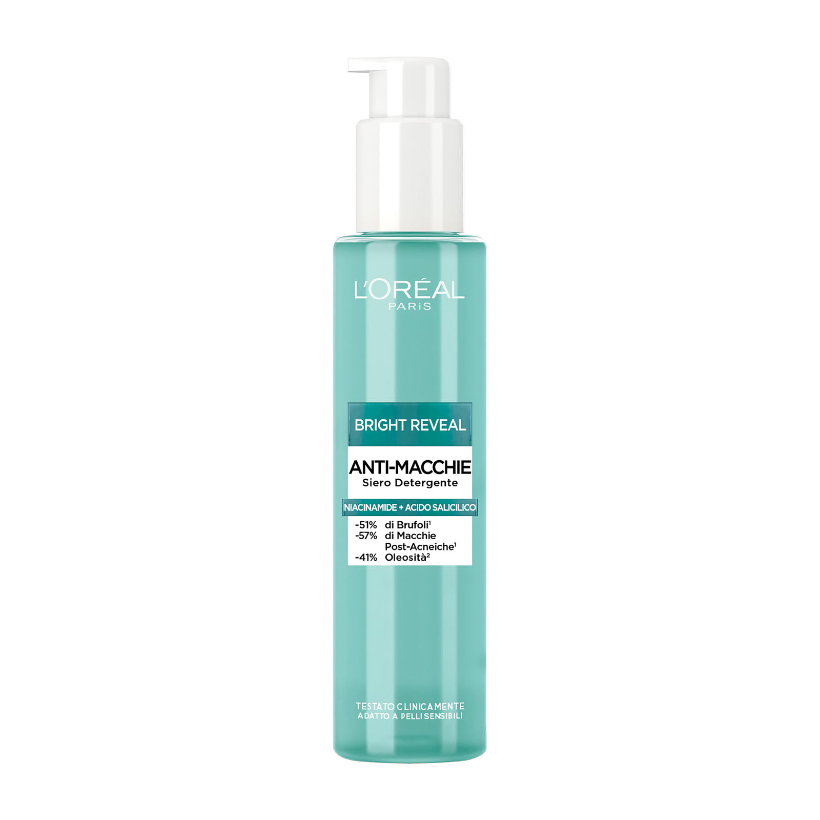 Bright Reveal Siero Detergente Anti-macchie Con Niacinamide + Acido Salicilico 150 ml