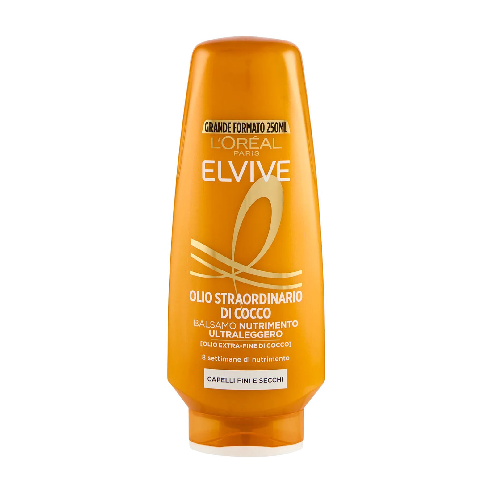 L'oréal paris Elvive Olio Straordinario Cocco Balsamo Per Capelli Fini 250 ml