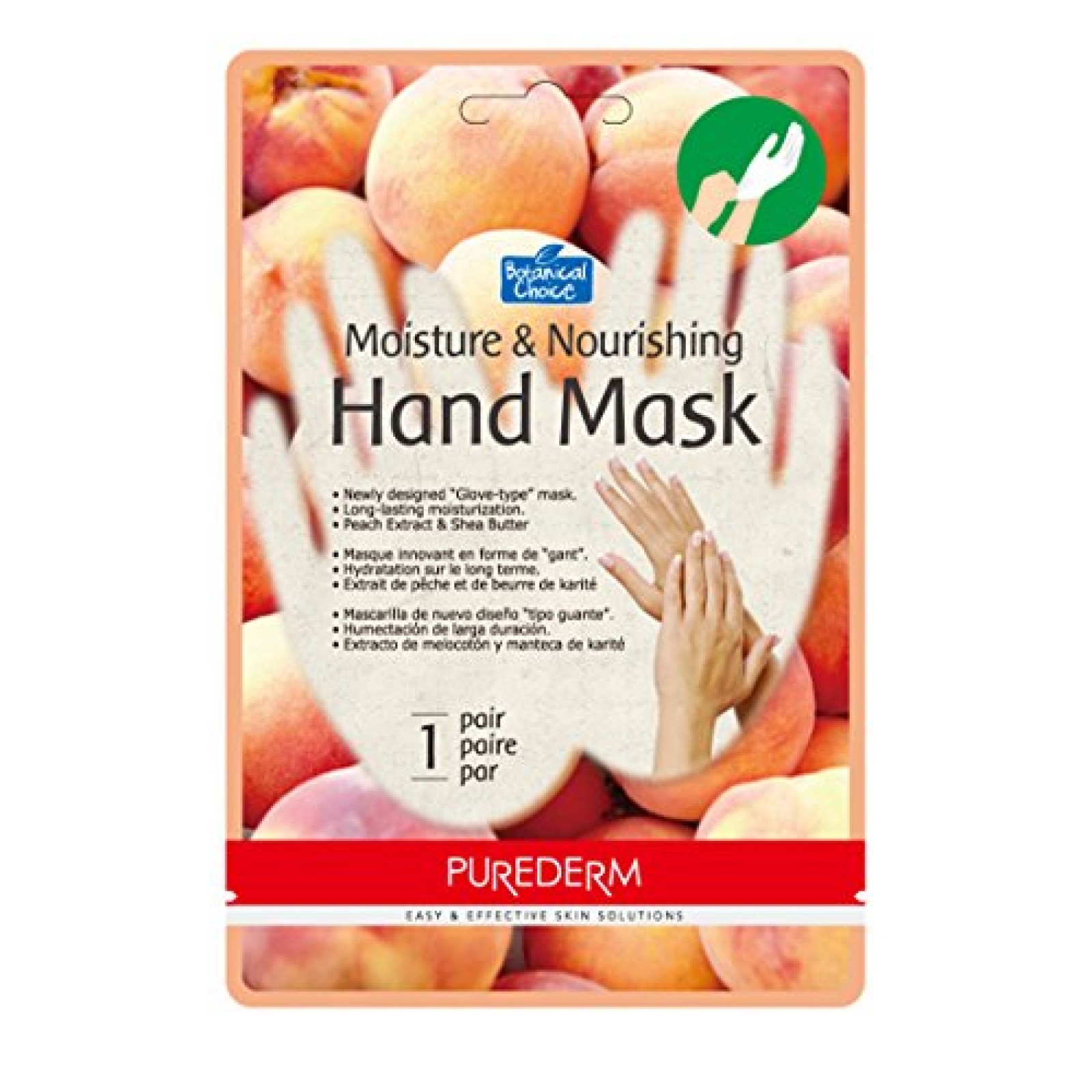 Moisture & Nourishing - Maschera Mani Alla Pesca
