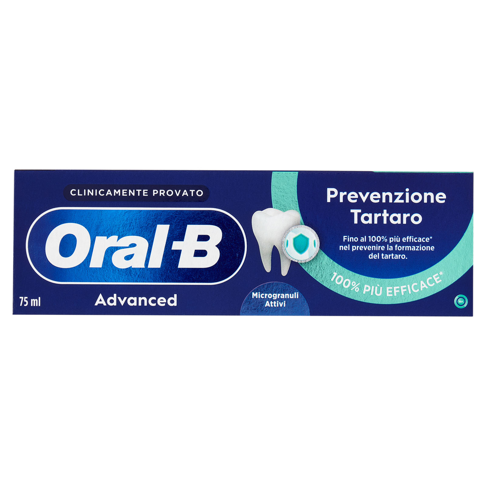Advanced Dentifricio Prevenzione Tartaro Microgranuli Attivi 75 ml