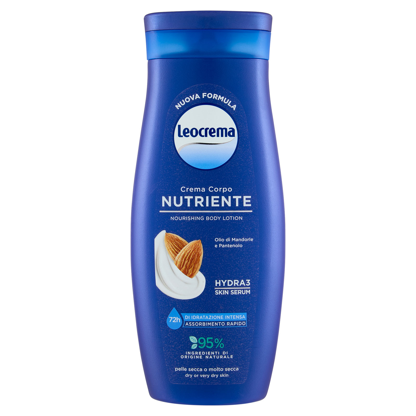 Fluida Crema Corpo Nutriente Olio Di Mandorle E Pantenolo 250 ml