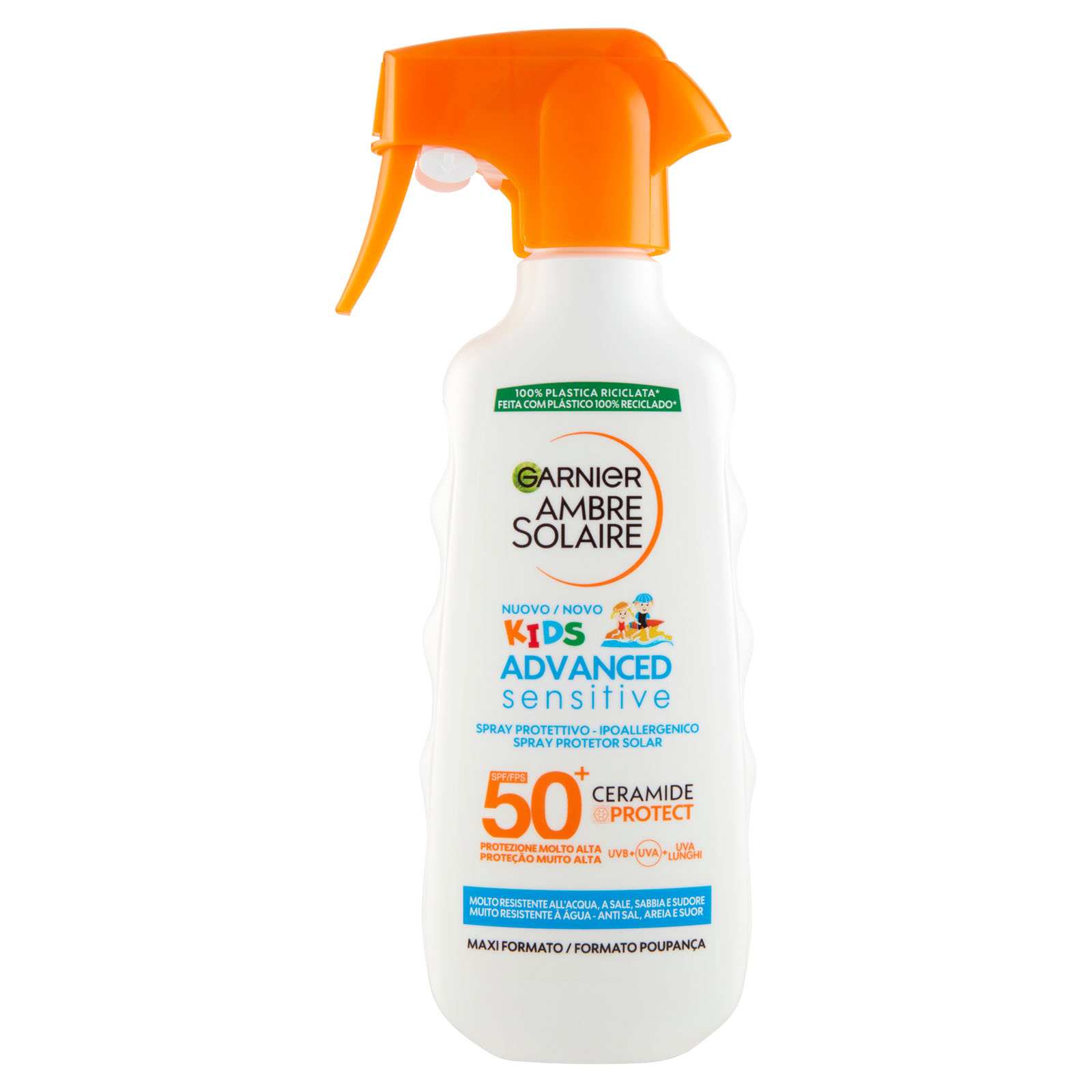 Garnier Ambre Solaire Kinds Advanced Sensitive SPF 50+ per Bambini