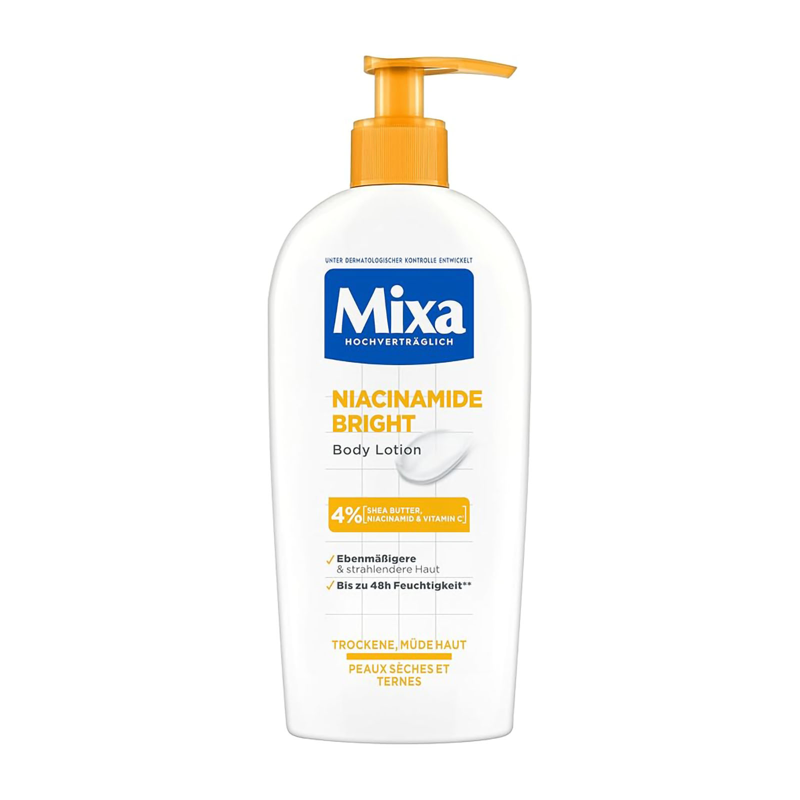 Mixa Lozione Corpo Niacinamide Bright 250 ml