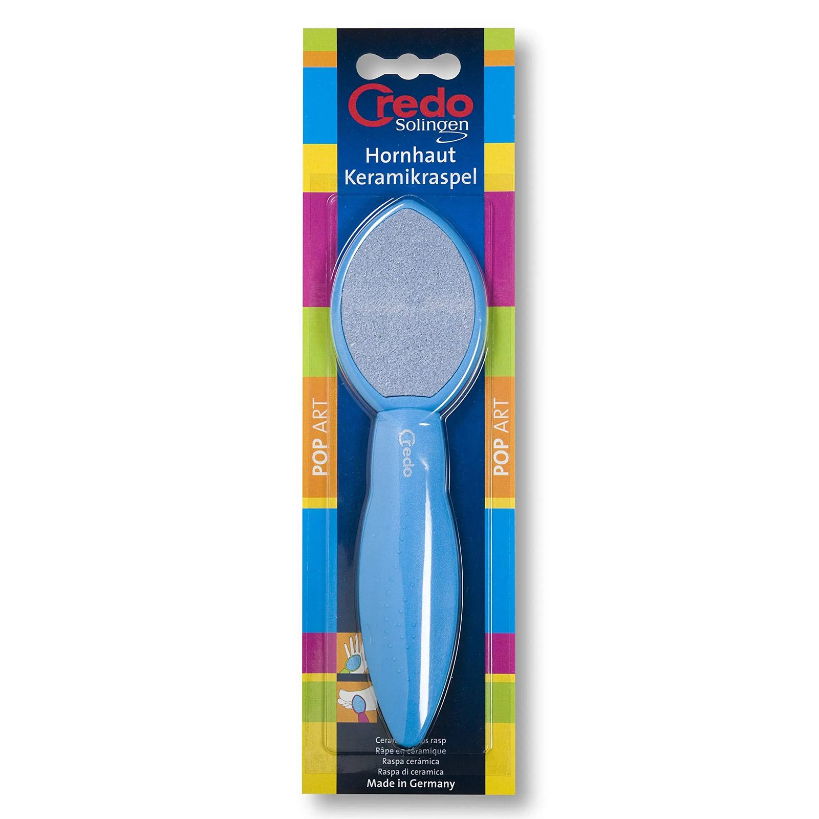 Credo Duo Raspa Di Cercamica Fine/Grossa Popart Blister - Immagine 4