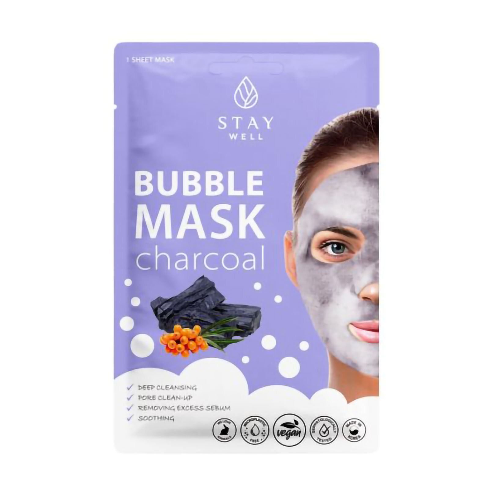Deep Cleansing Bubble Mask - Charcoal