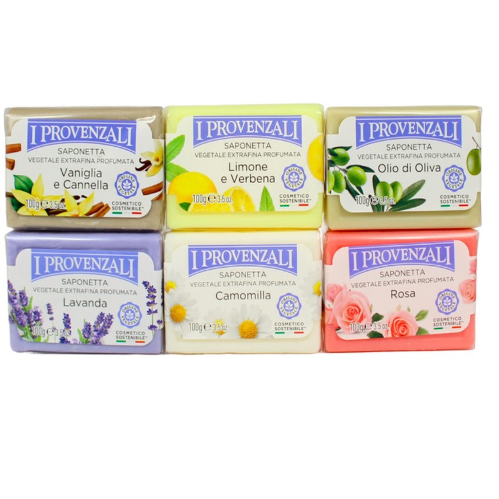 Saponetta Vegetale Extrafina Profumata 100 gr