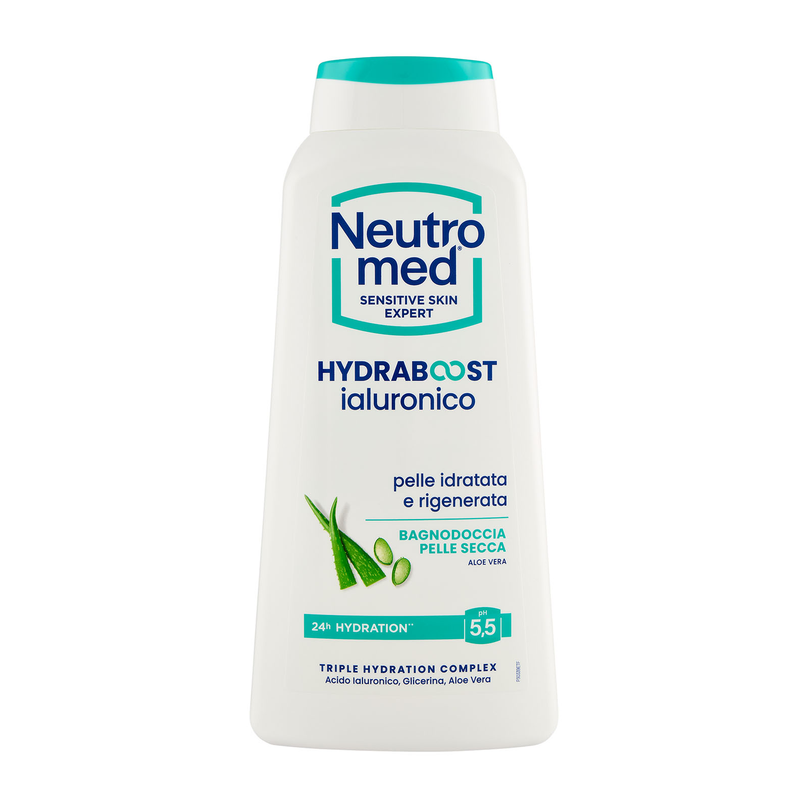 Hydraboost Ialuronico - Bagnodoccia Pelle Secca Aloe Vera Ph 5,5 600 ml