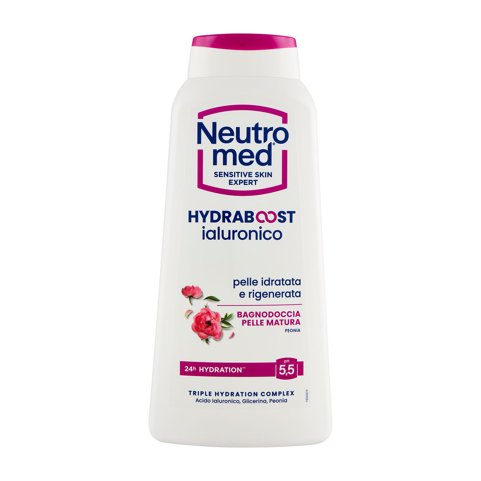 Hydraboost Ialuronico - Bagnodoccia Pelle Matura Peonia Ph 5,5 600 ml