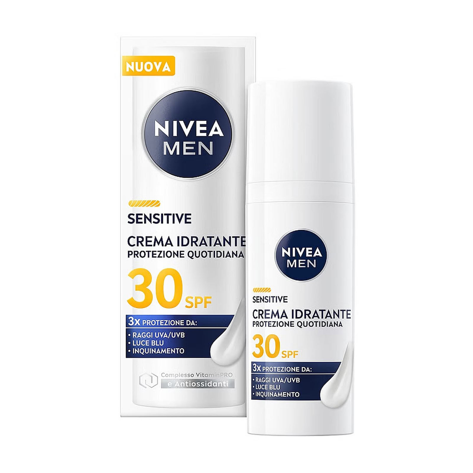 Sensitive Crema Idratante Uomo Spf30 50 ml
