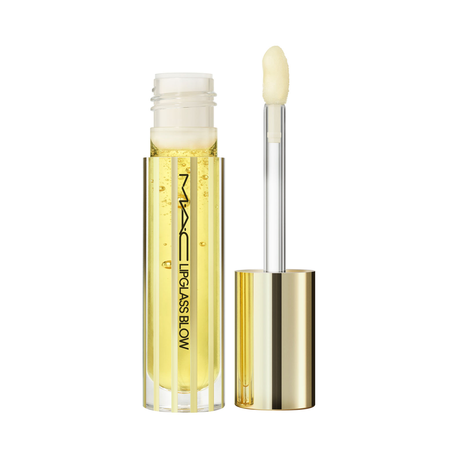 Mac cosmetics Lipglass Blow Plumping Oil Ginger zinger