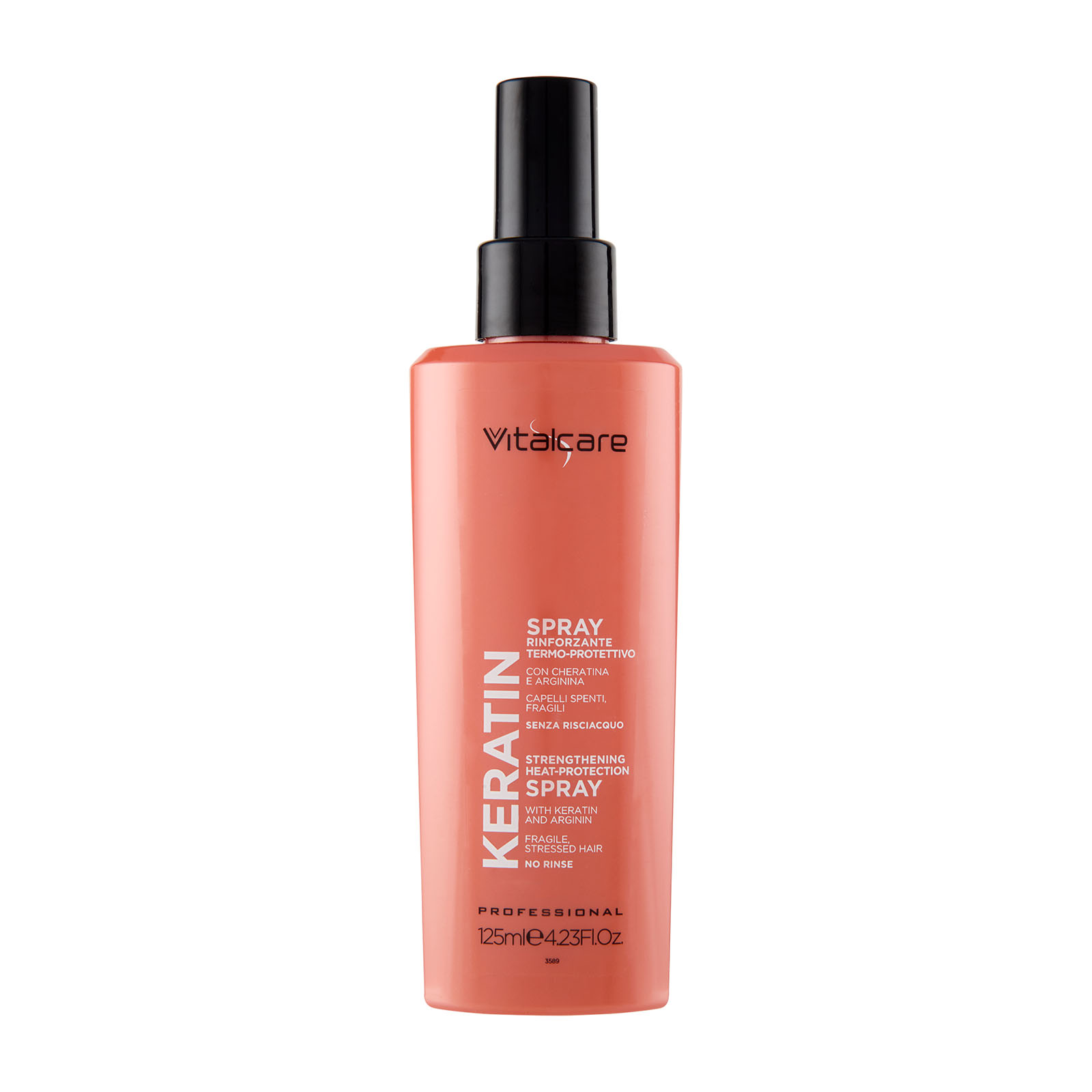 Keratin Spray Rinforzante Termo-protettivo 125 ml