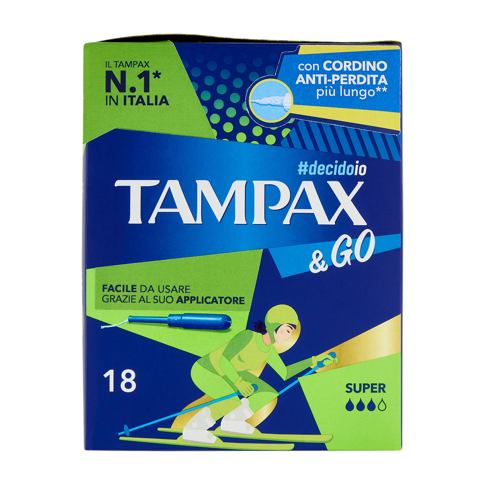 Tampax & Go Super 18 Pz