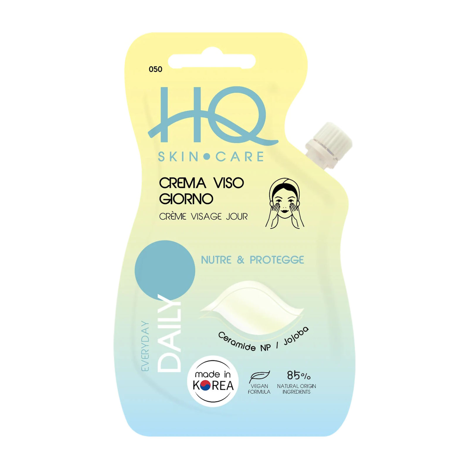Crema Viso Giorno Idratante E Nutriente Con Ceramide Np E Jojoba 25 ml