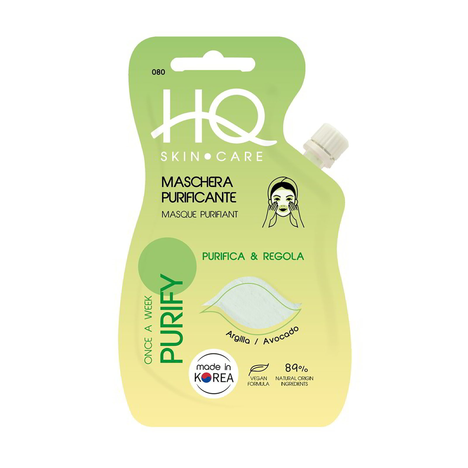 Maschera Purificante Purify Idratante Per Tutti I Tipi Di Pelle 15 ml