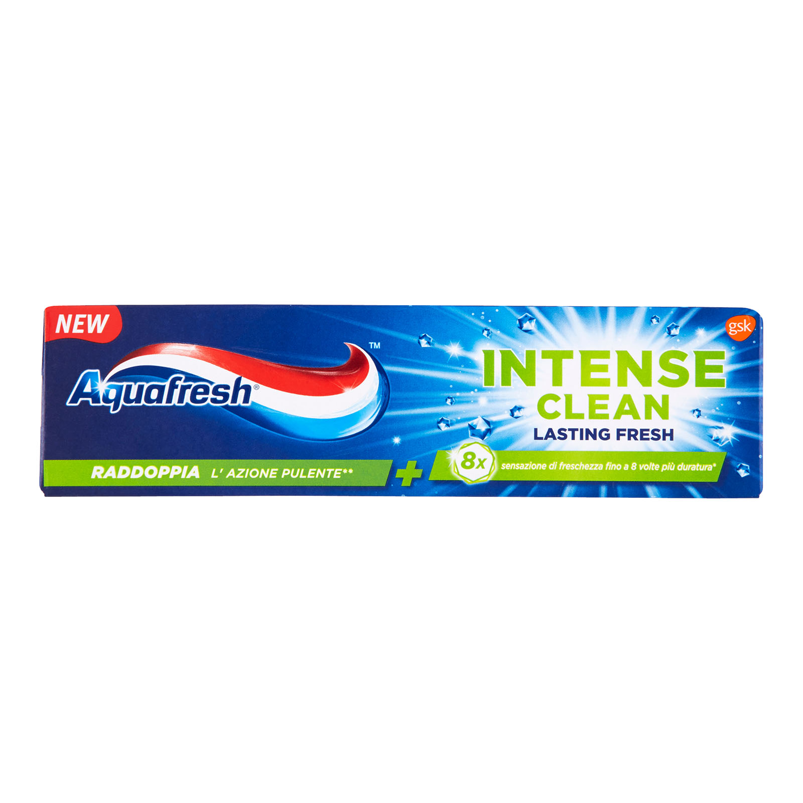 Acquafresh Dentifricio Intense Clean Lasting Fresh 75 ml