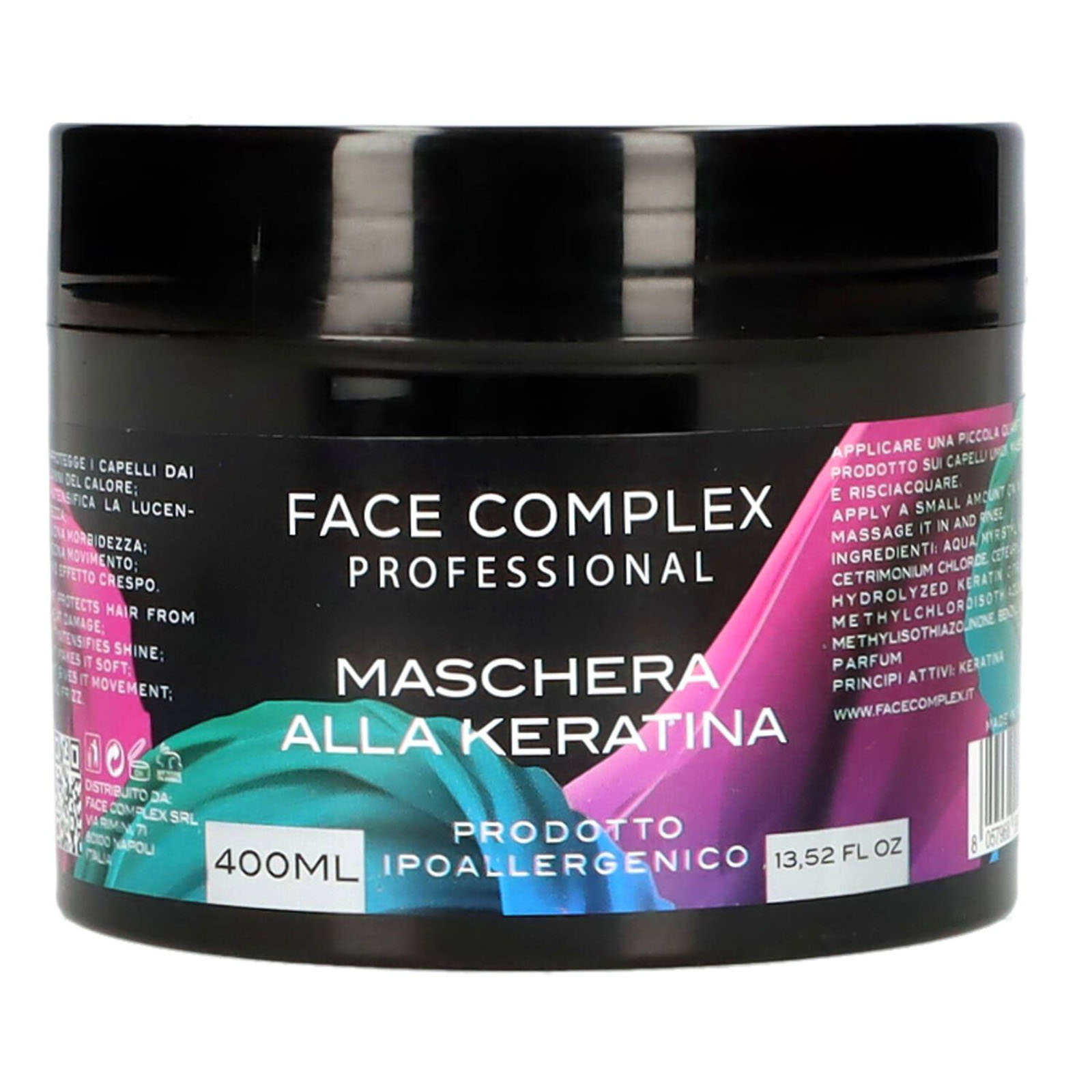 Maschera Capelli Alla Keratina 400 ml
