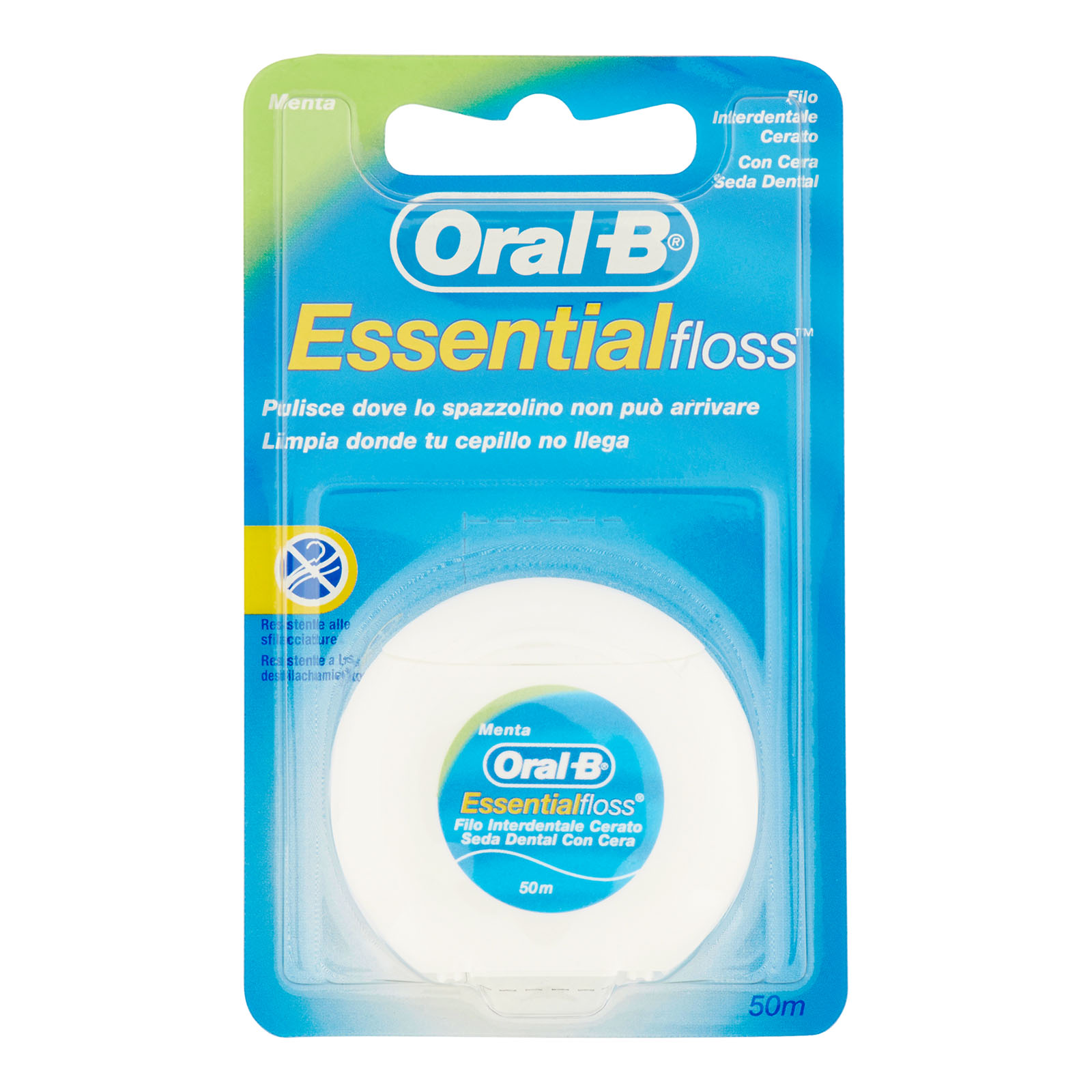 Oral-b Filo Interdentale Cerato Essential Floss Menta 50 m