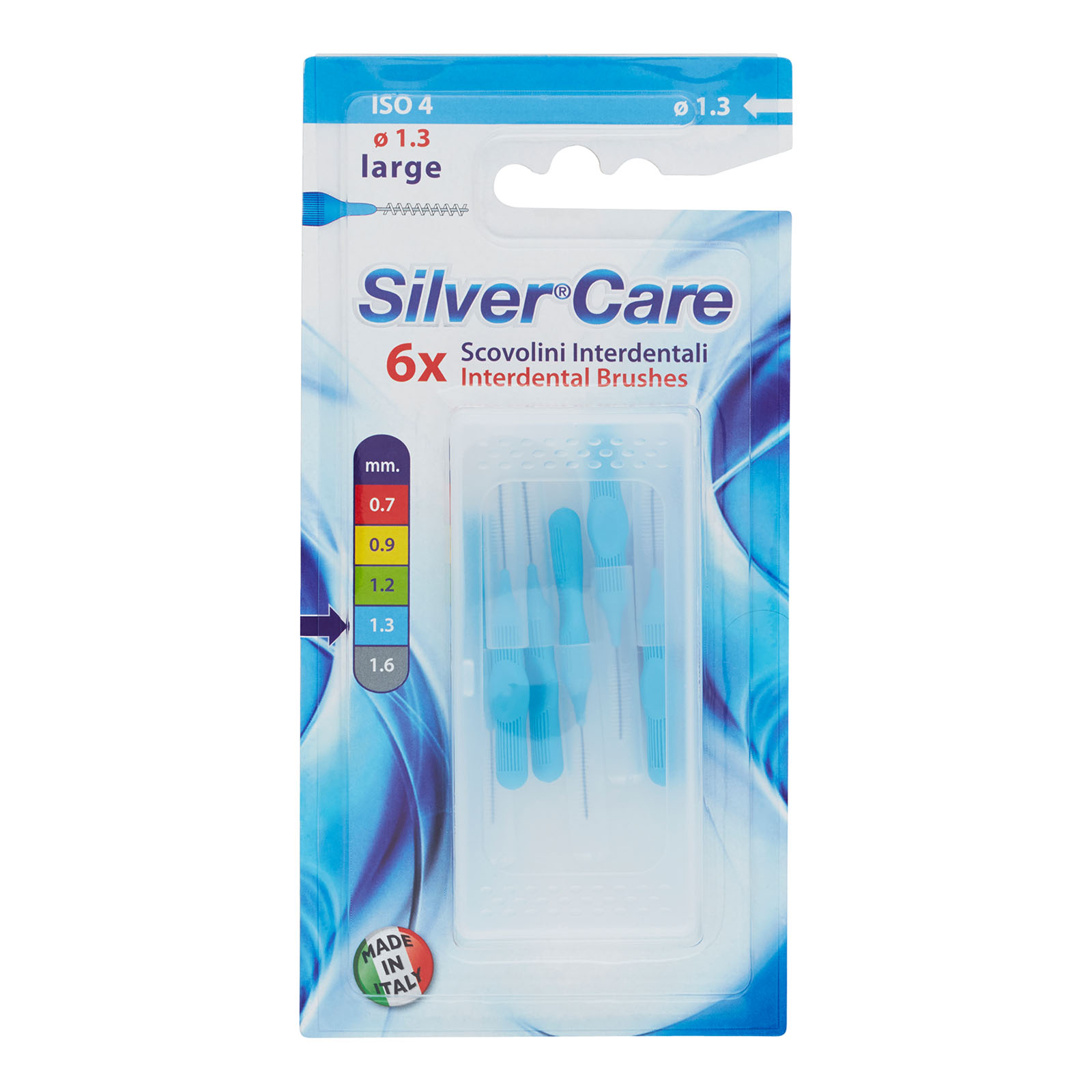 Silver Care 6x Scovolini Interdentali ∅ 1.3 Large