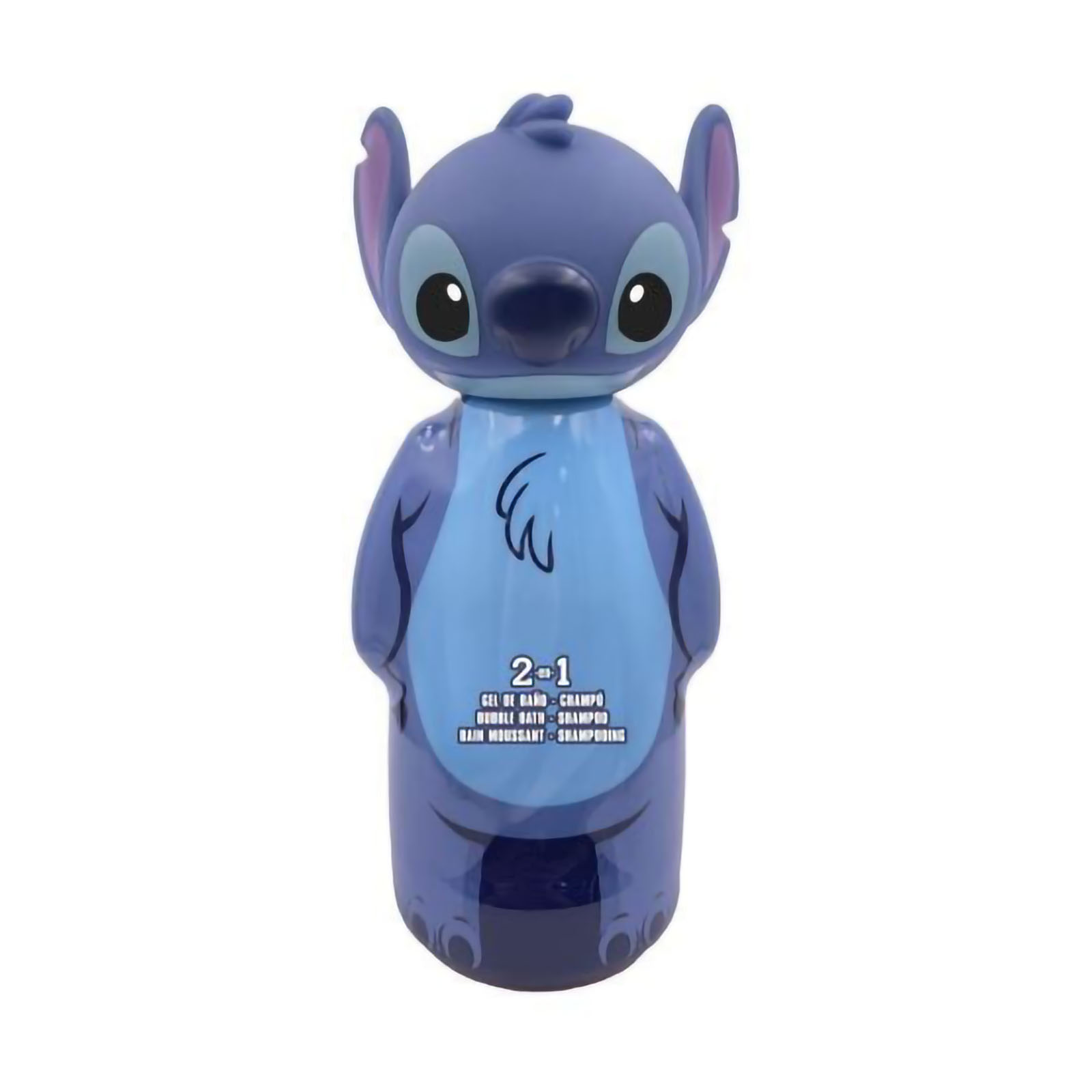Stitch 3in1 Biotoon's Shampoo Balsamo E Gel Doccia Testa 3d Con Ventosa 300 ml