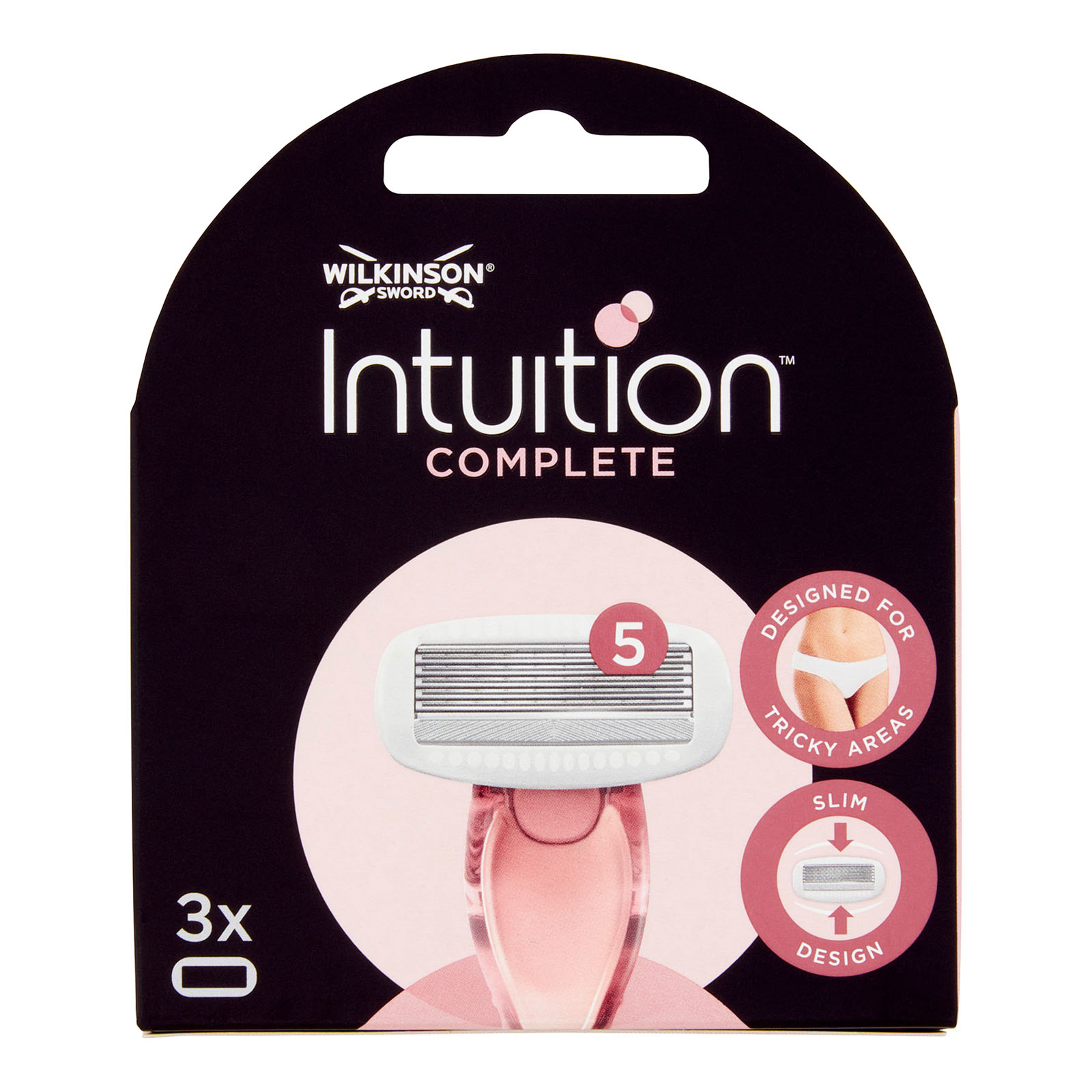 Ricarica Per Rasoio Intuition Complete - Pack 3 Lame